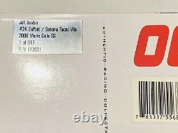 Jeff Gordon Hand Signed 2006 Dupont Sonoma Race Win Nascar 1/24 Diecast Car