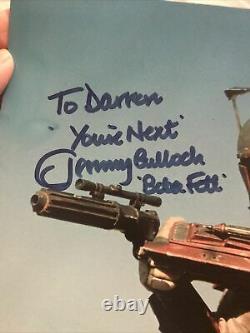 Jeremy Bulloch Star Wars Autograph hand signed photo Celebration