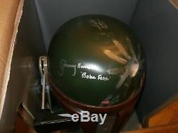 Jeremy Bulloch worn & hand signed Star Wars Boba Fett Helmet COA & photo proof