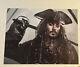 Johnny Depp Pirates Of The Caribbean Hand Signed Autographed 8x10 Photo Withcoa