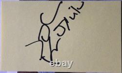 Johnny Knotville Hand Signed Card