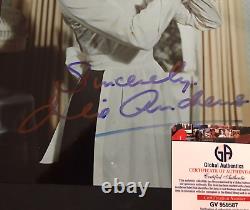 Julie Andrews Signed Photo Beautiful -holding Robin -mary Poppins Cert Ga