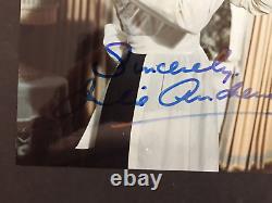 Julie Andrews Signed Photo Beautiful -holding Robin -mary Poppins Cert Ga