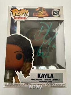 Jurassic World Dominion HAND Signed DeWanda Wise Funko Pop AFTAL PHOTO PROOF
