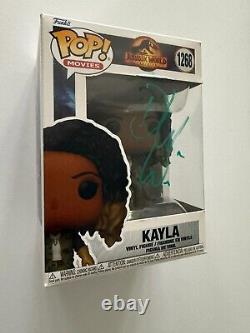 Jurassic World Dominion HAND Signed DeWanda Wise Funko Pop AFTAL PHOTO PROOF