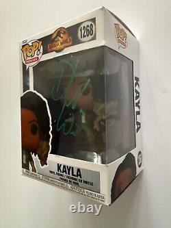 Jurassic World Dominion HAND Signed DeWanda Wise Funko Pop AFTAL PHOTO PROOF