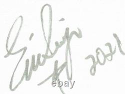 KISS Eric Singer Hand Signed 3X5 Card Dated 2001 JG Autographs COA