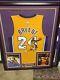 Kobe Bryant Signed Autograph Authentic Jersey Framed & Hand Painted! 1 Of A Kind