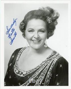 Kate Smith Hand Signed Photograph + COA