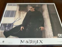 Keanu Reeves Hand Signed In Person Matrix? Autographed 11x14 Rare Beckett LOA