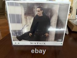 Keanu Reeves Hand Signed In Person Matrix? Autographed 11x14 Rare Beckett LOA