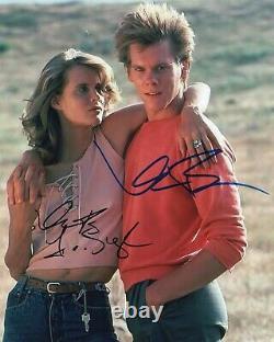 Kevin Bacon Lori Singer Footloose Original Autographs Hand Signed 8x10 With Coa