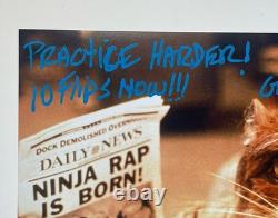 Kevin Clash Hand Signed 11x14 Photo JSA Authentic Splinter TMNT 2