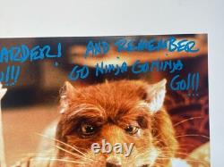 Kevin Clash Hand Signed 11x14 Photo JSA Authentic Splinter TMNT 2