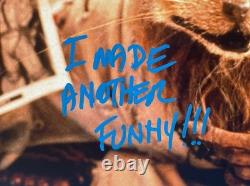 Kevin Clash Hand Signed 11x14 Photo JSA Authentic Splinter TMNT 2