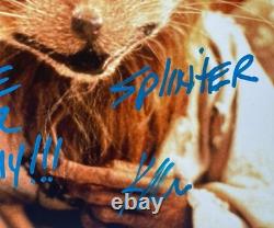 Kevin Clash Hand Signed 11x14 Photo JSA Authentic Splinter TMNT 2