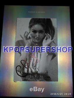 Kim Chung Ha 1st Mini Album Hands On Me Signed Autographed CD Great Rare OOP IOI