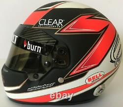 Kimi Raikkonen Hand Signed F1 1/2 Scale Helmet 2013 Lotus Very Rare