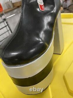 Kiss Peter Criss Catman Autographed Boot Hand Signed
