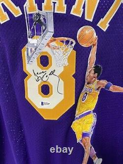 Kobe Bryant Authentic jersey TEAM ISSUED Lakers SIGNED Autographed HAND Painted