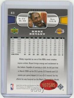 Kobe Bryant CERTIFIED AUTOGRAPH Card with COA HAND SIGNED LA Lakers