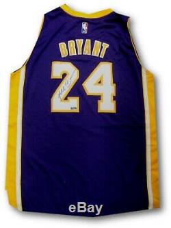 Kobe Bryant Hand Signed Autographed Swingman Jersey Purple LA Lakers Panini PA