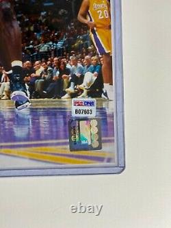 Kobe Bryant hand signed autographed 16x20 photo L. A. Lakers with Shaq PSA/DNA