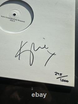 Kylie Minogue Hand Signed Test Pressing Vinyl Record NEW No 295/1000 Christmas