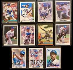 L. A. Dodgers Hand Signed Autographed Cards @ Dodgertown Spring Training