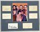 Laverne & Shirley Cast Hand Signed/framed & Matted Autographs With Coa