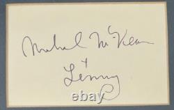 LAVERNE & SHIRLEY Cast Hand Signed/Framed & Matted Autographs with COA