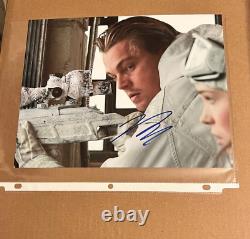 LEONARDO DiCAPRIO INCEPTION HAND SIGNED AUTOGRAPHED 8X10 PHOTO WithHOLO COA