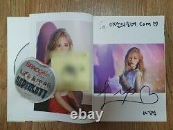 LOONA Fan Sign Event KIMLIP Album Autographed Hand Signed Post it 2016 CJ Vision