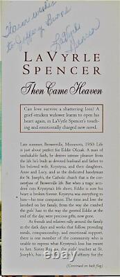 LaVyrle Spencer HAND SIGNED AUTOGRAPHED Book Dust Jacket