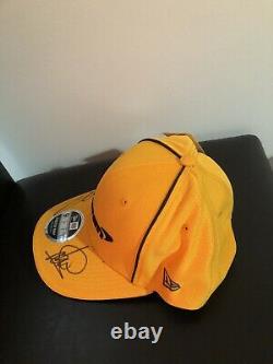 Lando Norris And Daniel Ricciardo Double Hand Signed McLaren F1 Team Cap 2021