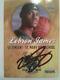 Lebron James Rookie Gold 2002 Hand-signed Autographed Rookie Phenoms Card Withcoa