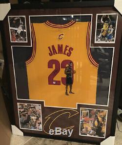 Lebron James Autographed &Hand Painted Jersey RARE! Cleveland Cavaliers Certify