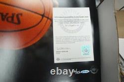 Lebron James Hand Signed HUGE Autograph 35x47 Jumbo Break Thru Image 76/106