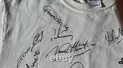 Leeds United Don Revie's 12 Genuine Hand Signed Legends Shirt New Aftal Coa