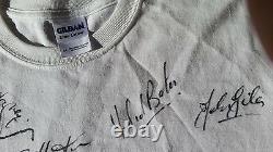 Leeds United Don Revie's 12 Genuine Hand Signed Legends Shirt New Aftal Coa