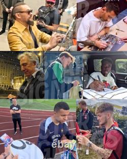 Liam & Noel Gallagher Hand Signed 18x12 Photo Oasis Dual With COA & Proof NEW IN Liam & Noel Gallagher Hand Signed 18x12 Photo Oasis Dual With COA & Proof NEW IN