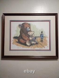 Lind Toy Soldier & Teddy Limited Edition Serigraph Hand Signed COA 125/375