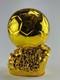 Lionel Messi Golden Ball Balon De Color Oro In Resin Hand Signed With Coa