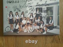 Loona ++ Mimi Promo Album Autographed Hand Signed Message