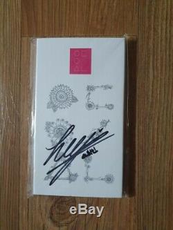 Loona Month Study Group MD Autographed Hand Signed HEEJIN