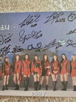 Loona Promo Hash Limited Album Autographed Hand Signed