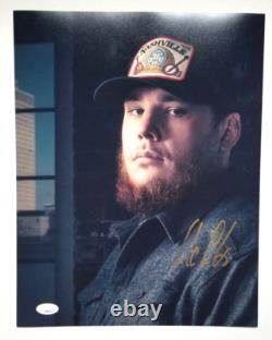 Luke Combs REAL hand SIGNED 11x14 Photo JSA COA Autographed Country Singer