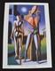 Mark Kostabi, Limited Art Print 31/100 Pencil Hand Signed, 2021, 20 X 14