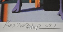 MARK KOSTABI, Limited Art Print 31/100 pencil hand signed, 2021, 20 x 14