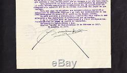 MEXICO EMILIANO ZAPATA handsigned DAY ORDER 1917